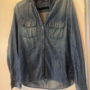 J Brand Blue Denim Shirt